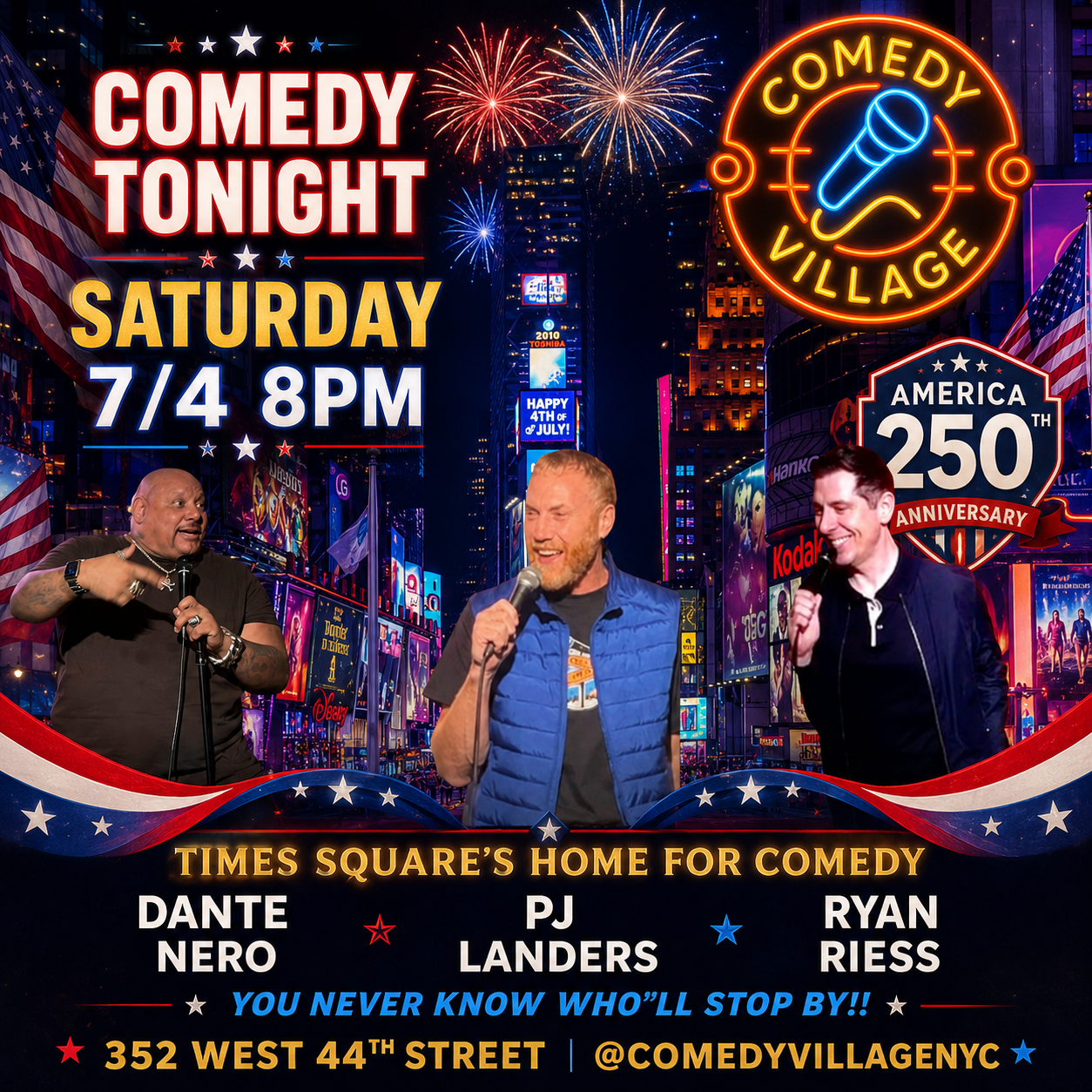 Times Square Comedy at Comedy Village