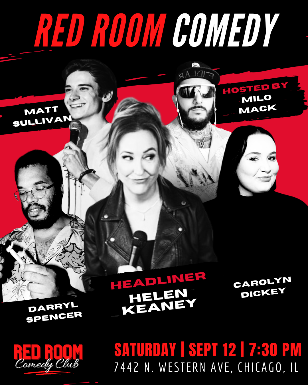 RED ROOM COMEDY at RED ROOM Comedy Club
