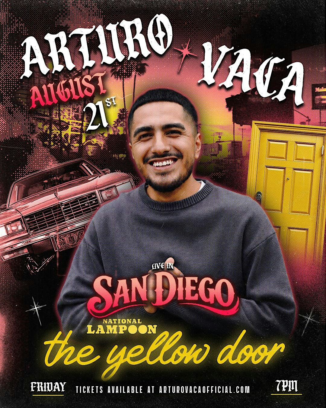 Arturo Vaca at National Lampoon: The Yellow Door