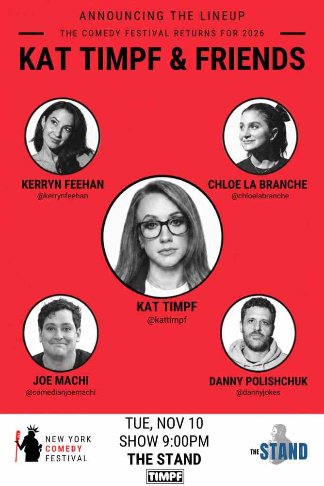 Kat Timpf & Friends at The Stand NYC
