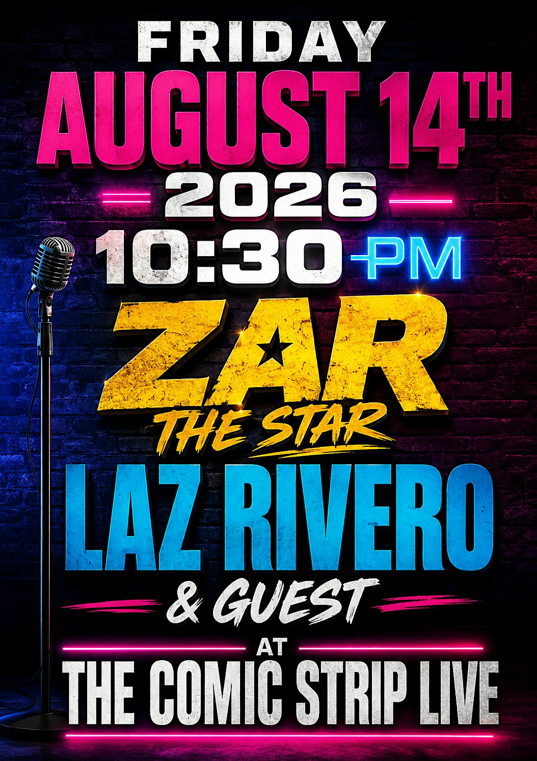 Zar the Star at The Comic Strip