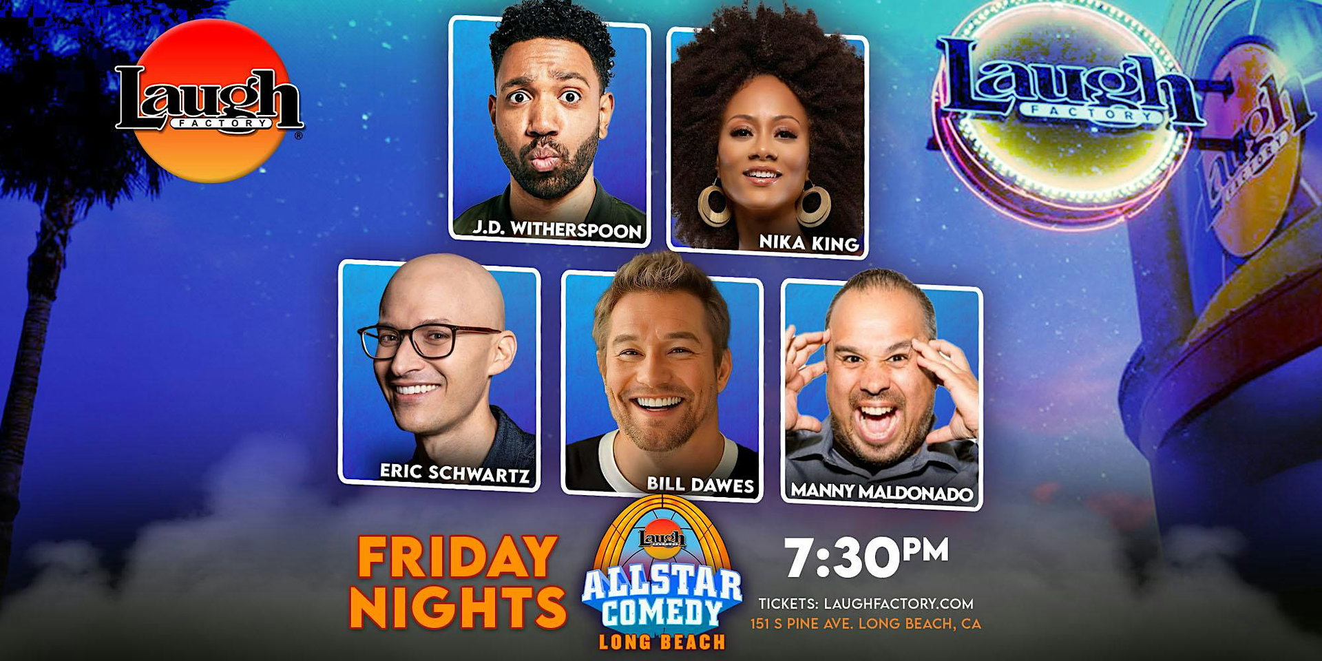 Allstar Comedy at The Laugh Factory Long Beach