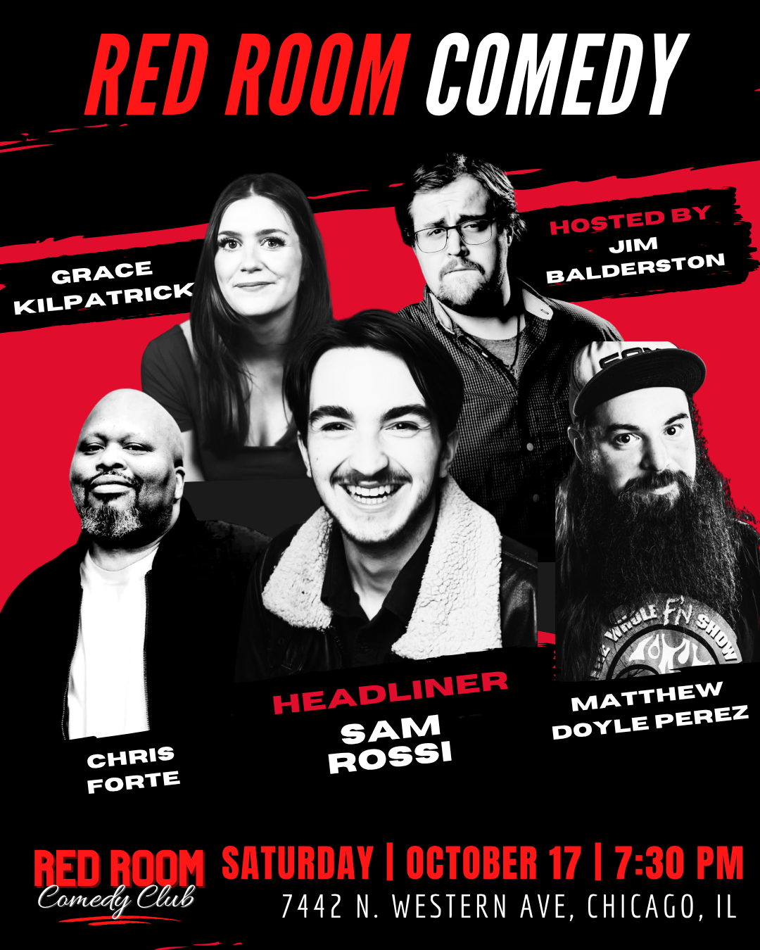 RED ROOM COMEDY at RED ROOM Comedy Club