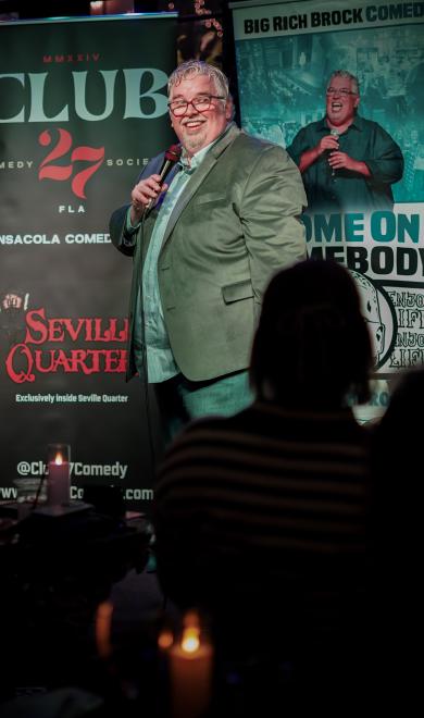 Big Rich Brock at Club 27 Comedy