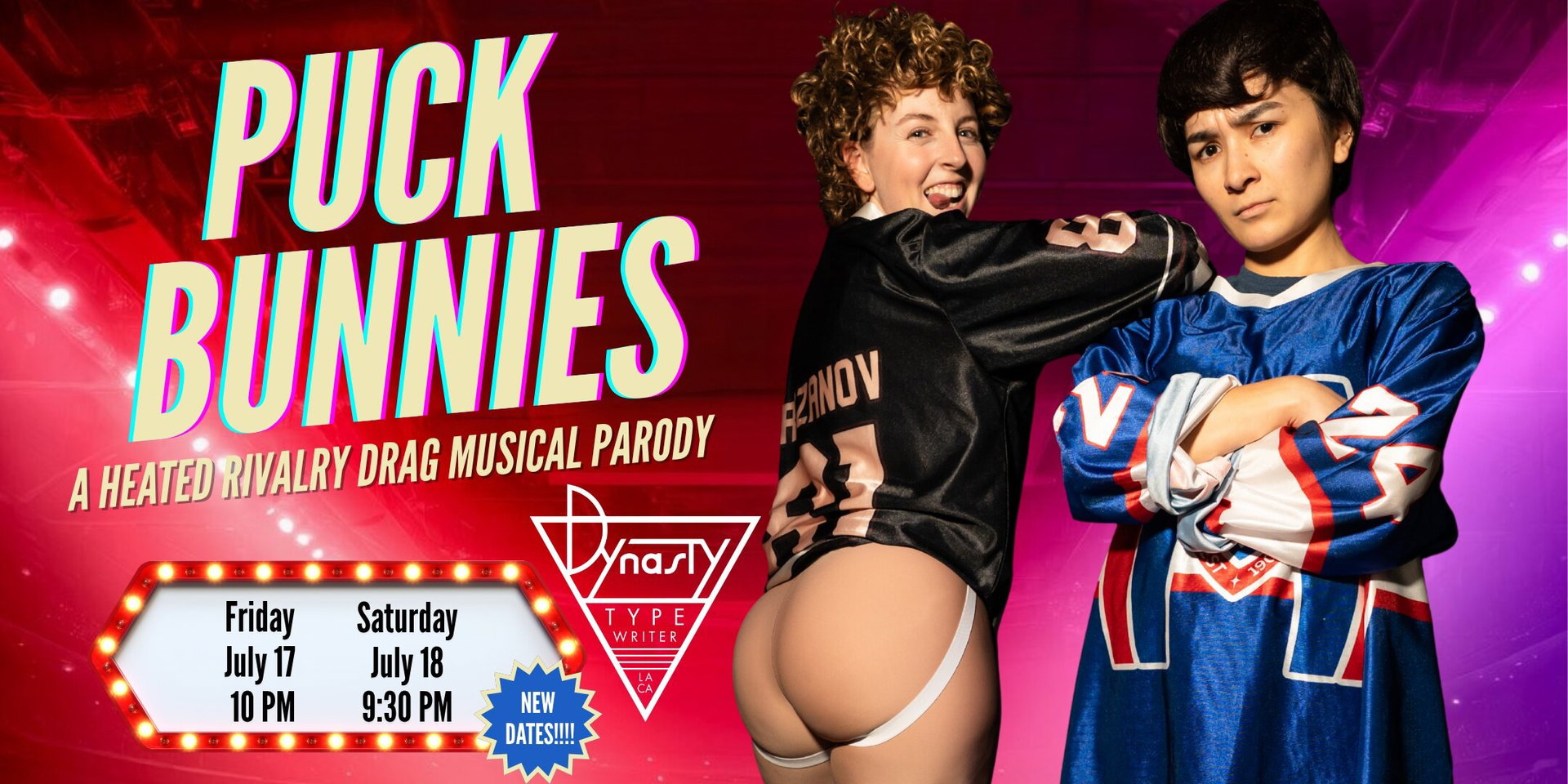 Puck Bunnies: A Heated Rivalry Drag Musical Parody at Dynasty Typewriter
