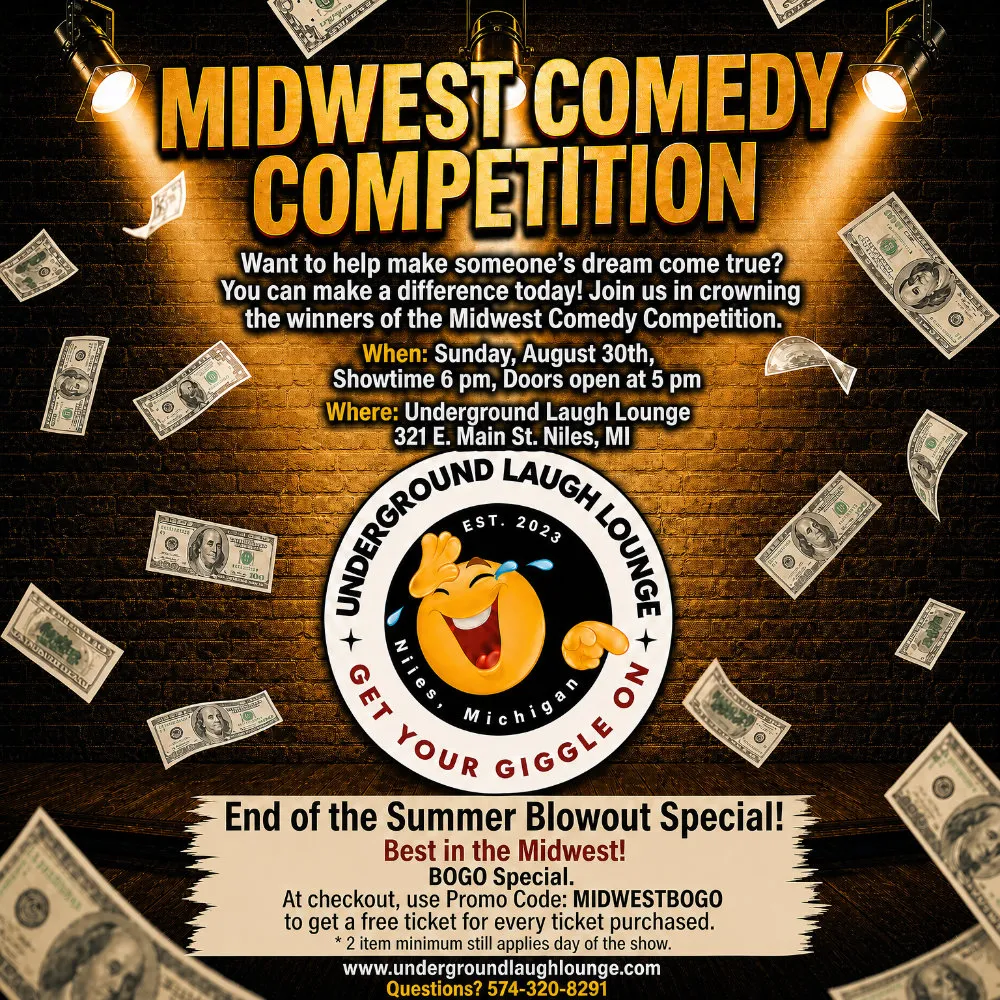 Midwest Comedy Competition at Underground Laugh Lounge