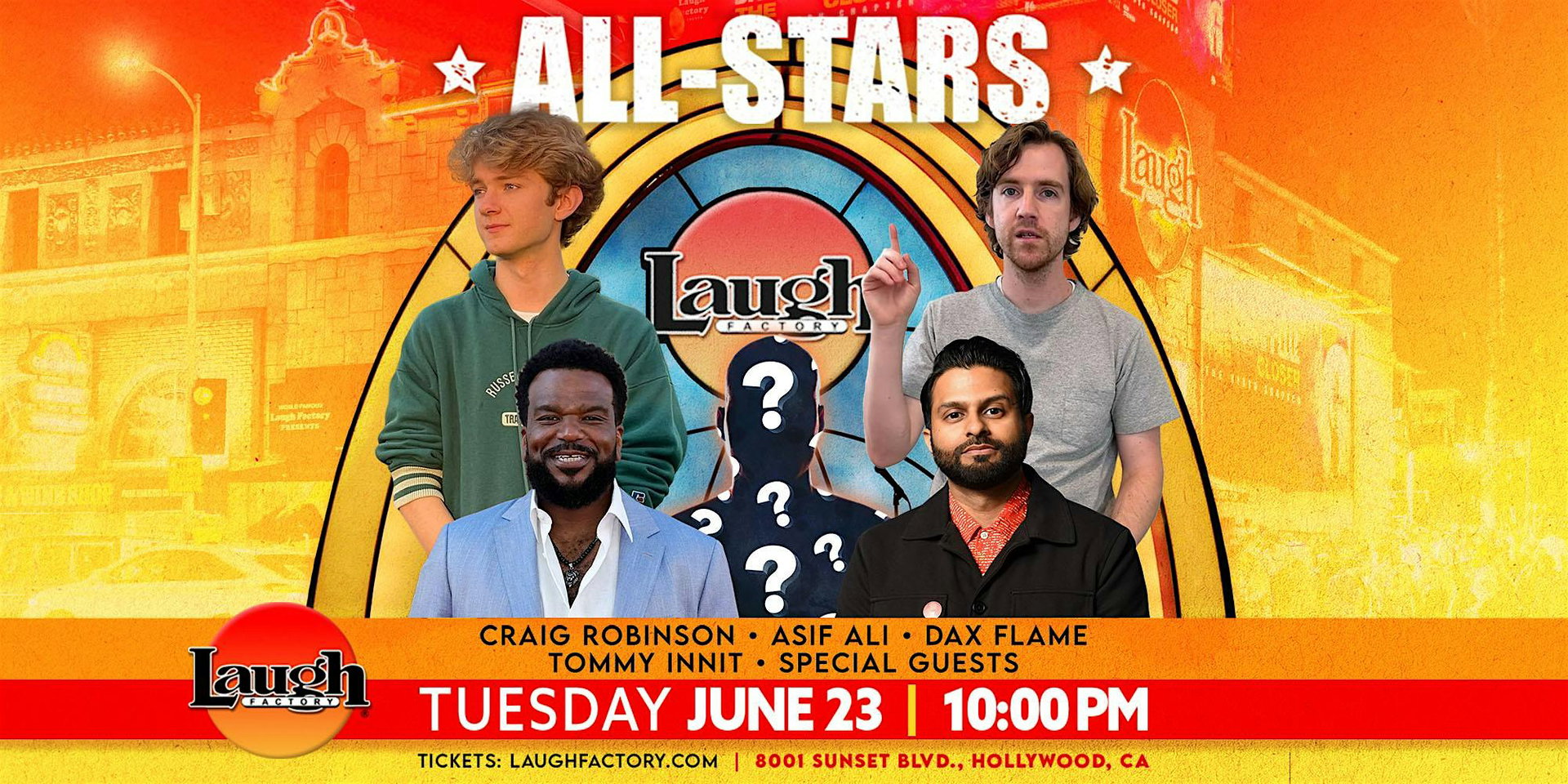 All-Star Comedy at The Laugh Factory Hollywood
