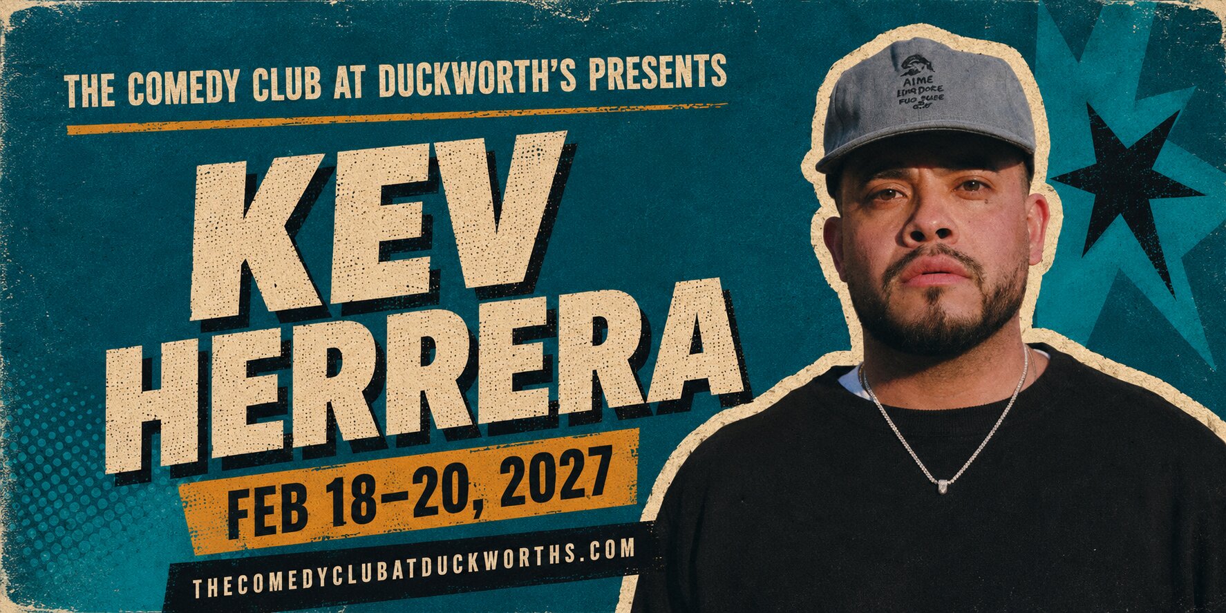 Kev Herrera at The Comedy Club at Duckworth's