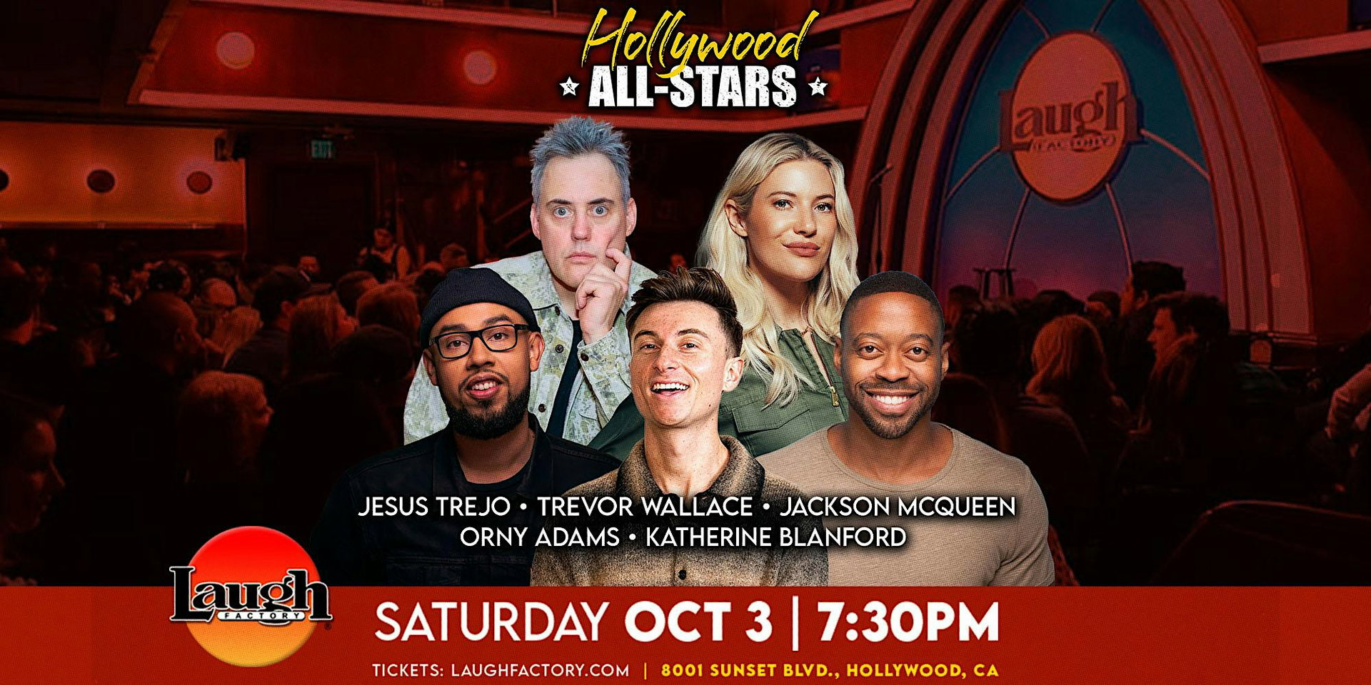 Hollywood All-Stars at The Laugh Factory Hollywood
