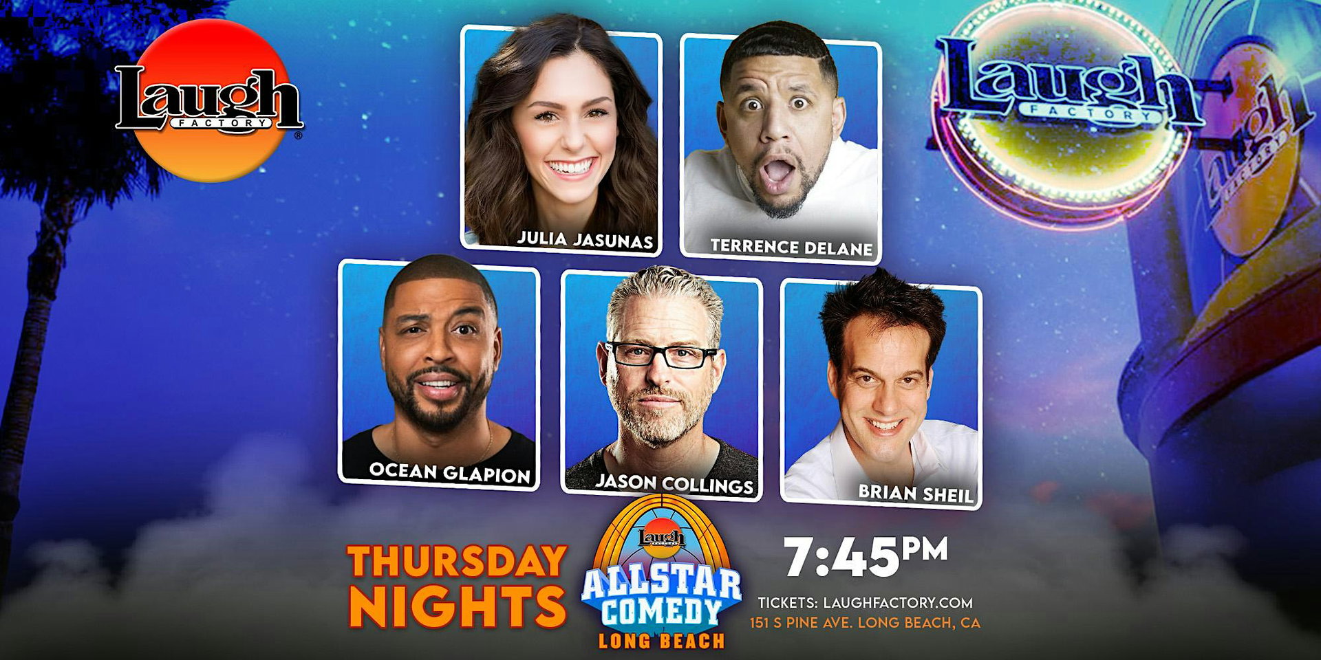 Allstar Comedy at The Laugh Factory Long Beach
