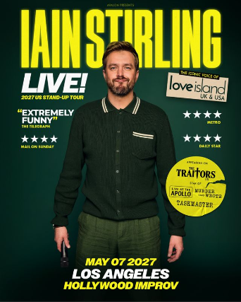 Iain Stirling at The Hollywood Improv