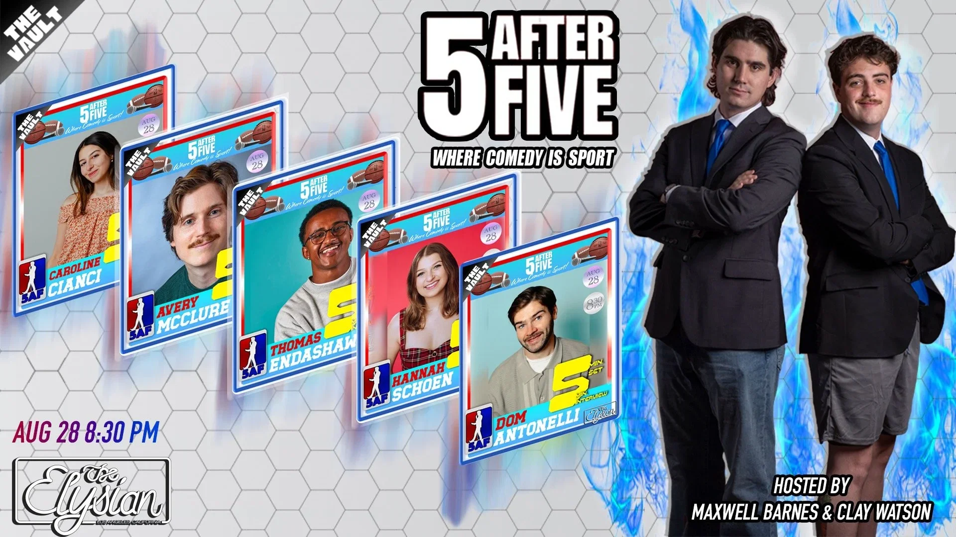 Five After 5 at The Elysian Theater