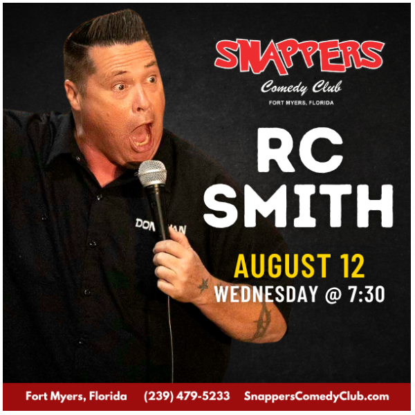 RC Smith at Snappers Comedy Club Fort Myers