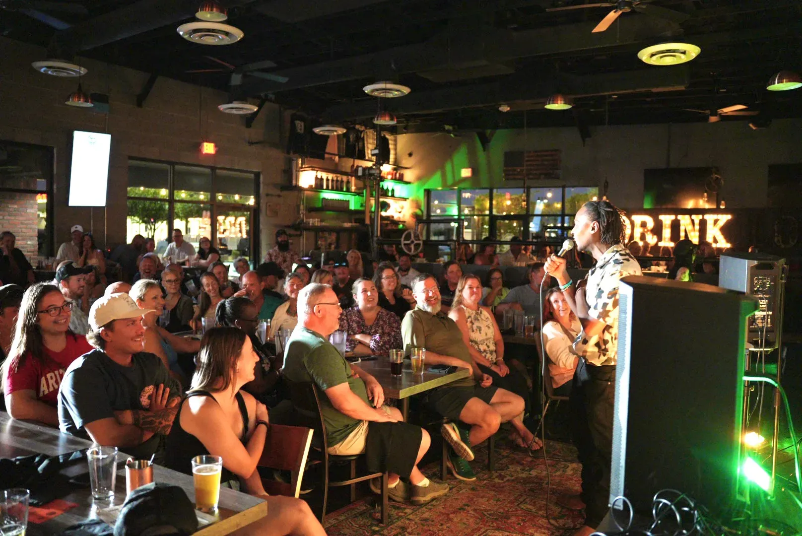 East of Chicago Pizza of Bridgeport at Next Stop Comedy