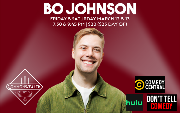 Bo Johnson at Commonwealth Comedy Club
