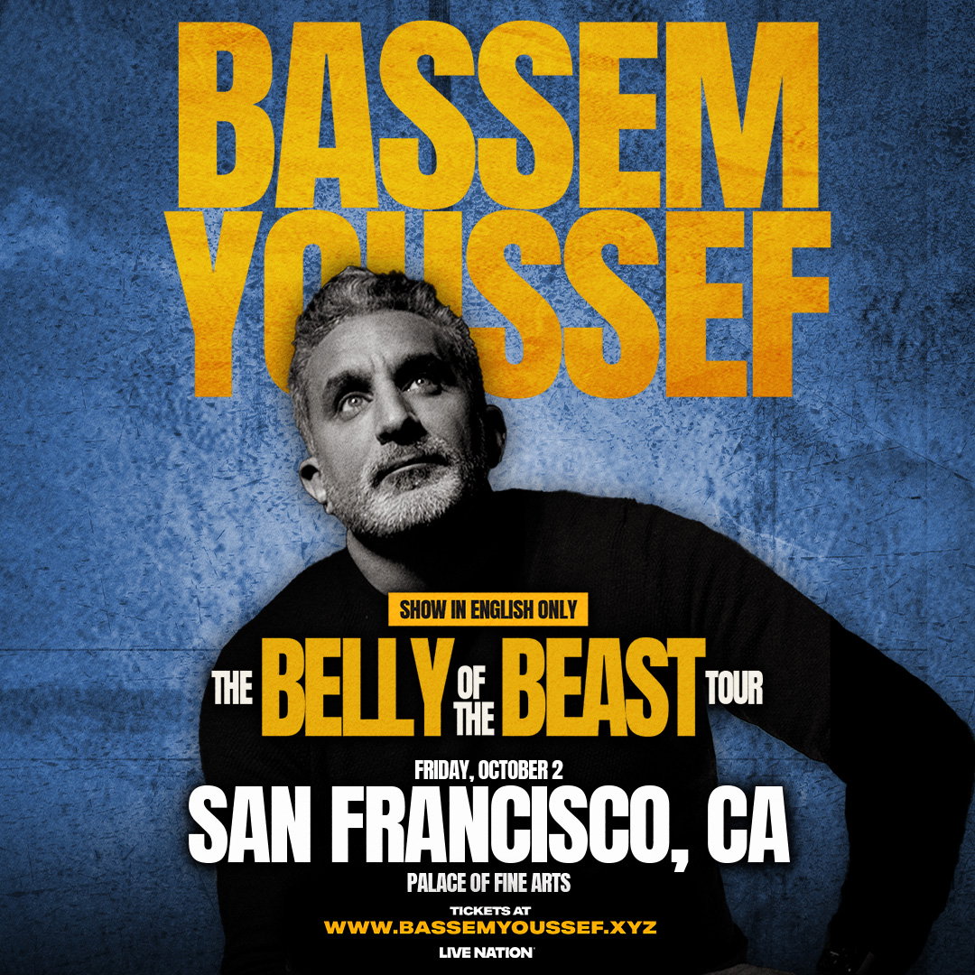Bassem Youssef at Palace of Fine Arts Theatre