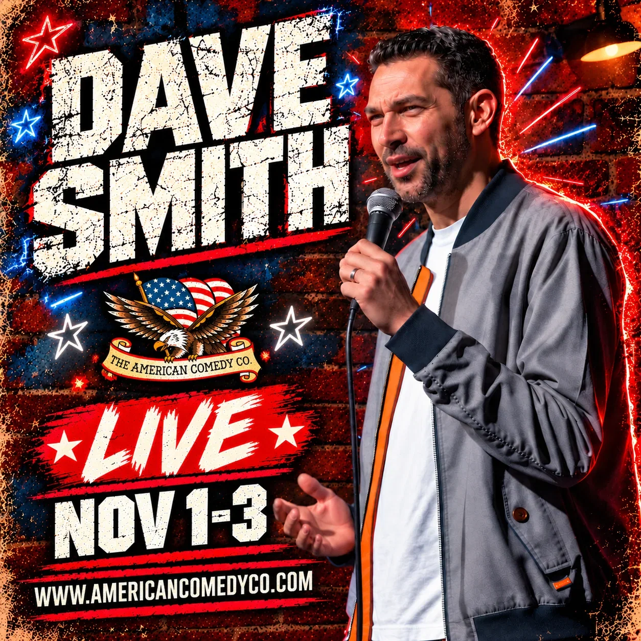 Dave Smith LIVE! at American Comedy Co.