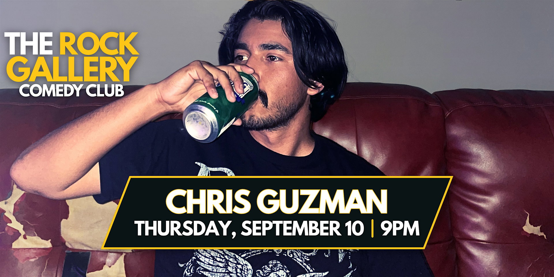 Chris Guzman at The Rock Gallery Comedy Club