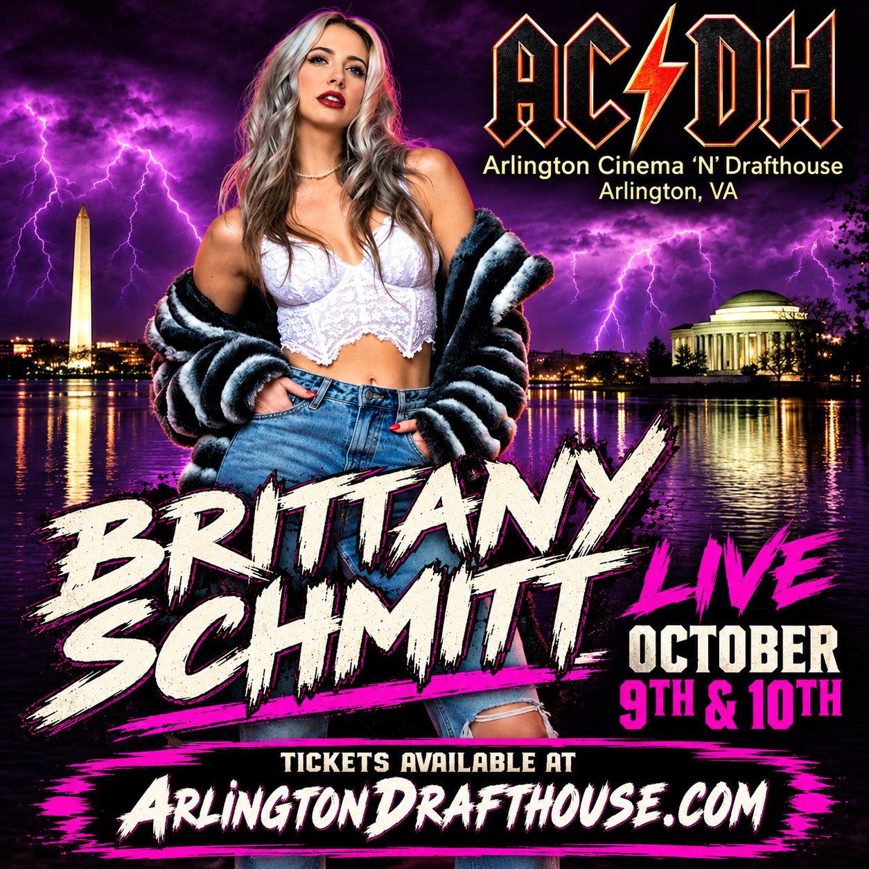Brittany Schmitt at Arlington Drafthouse