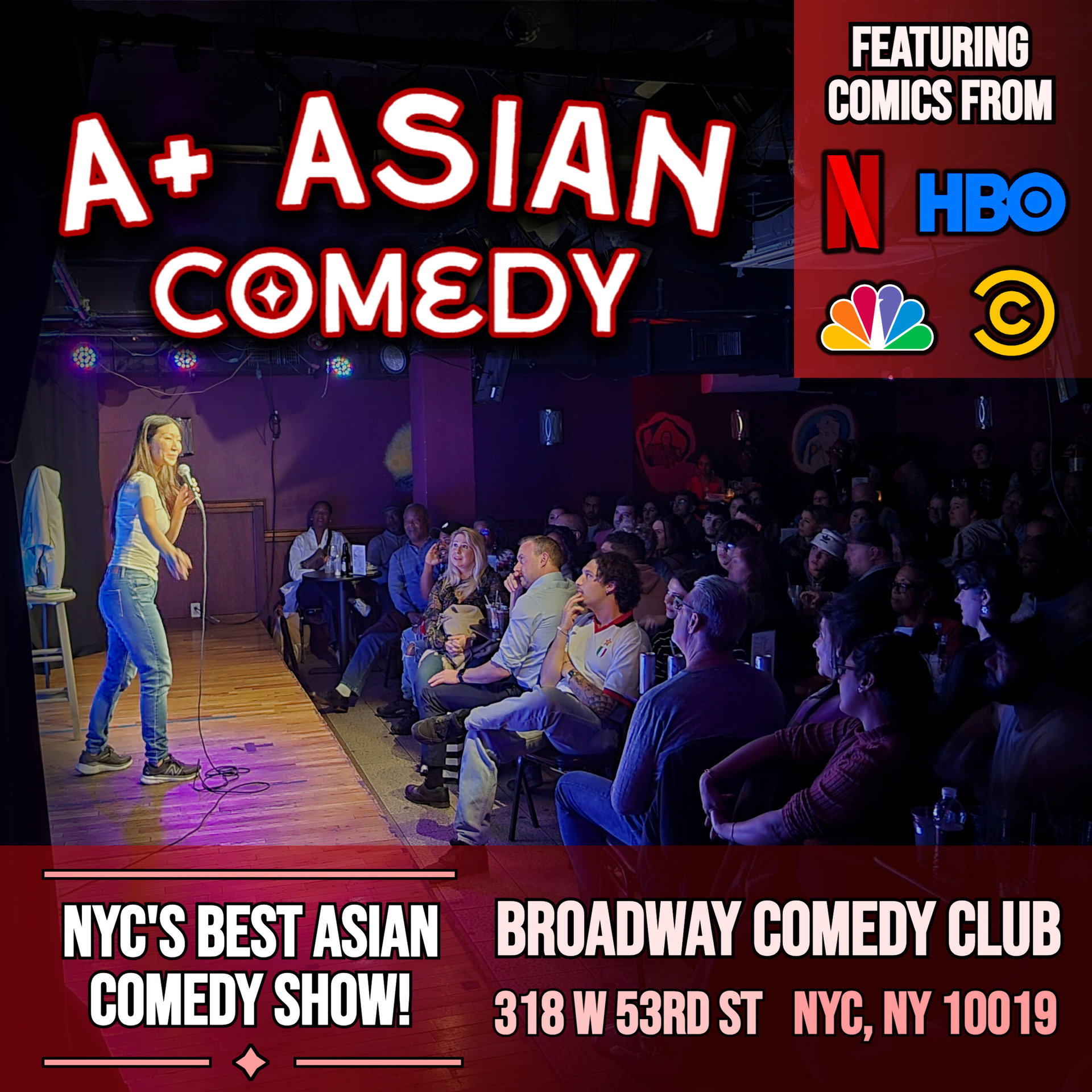 A+ Asian Comedy at Broadway Comedy Club