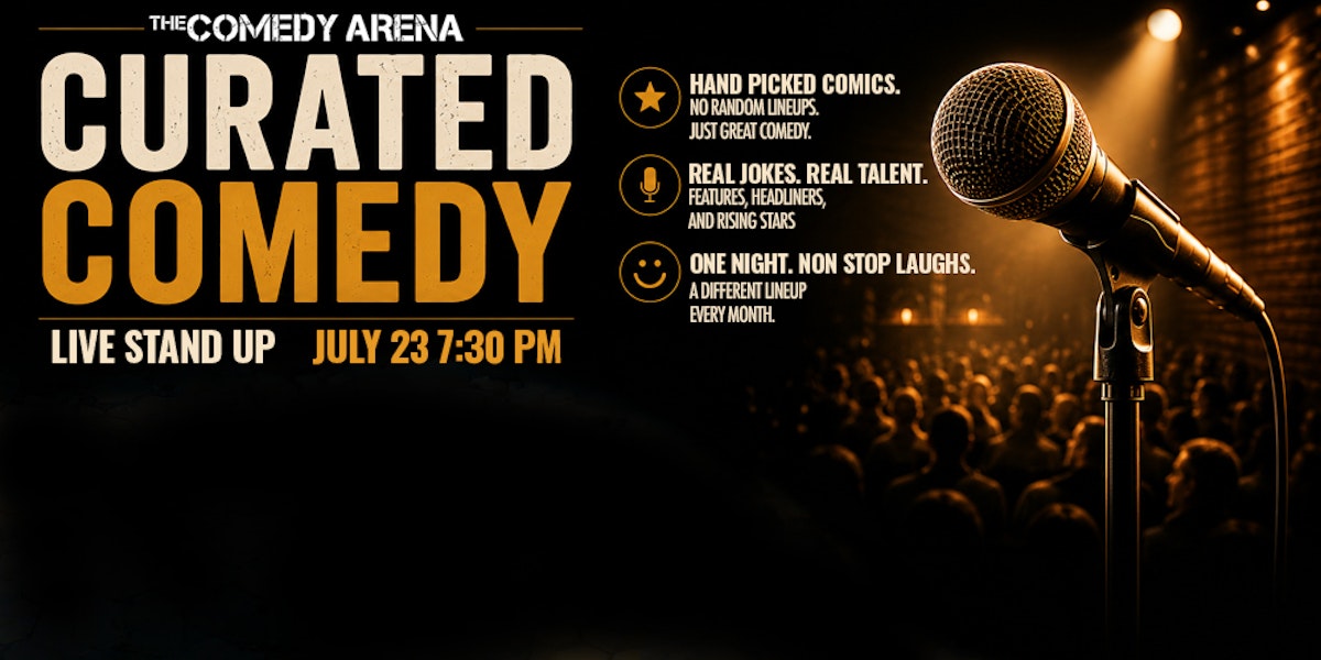 Curated Comedy at The Comedy Arena