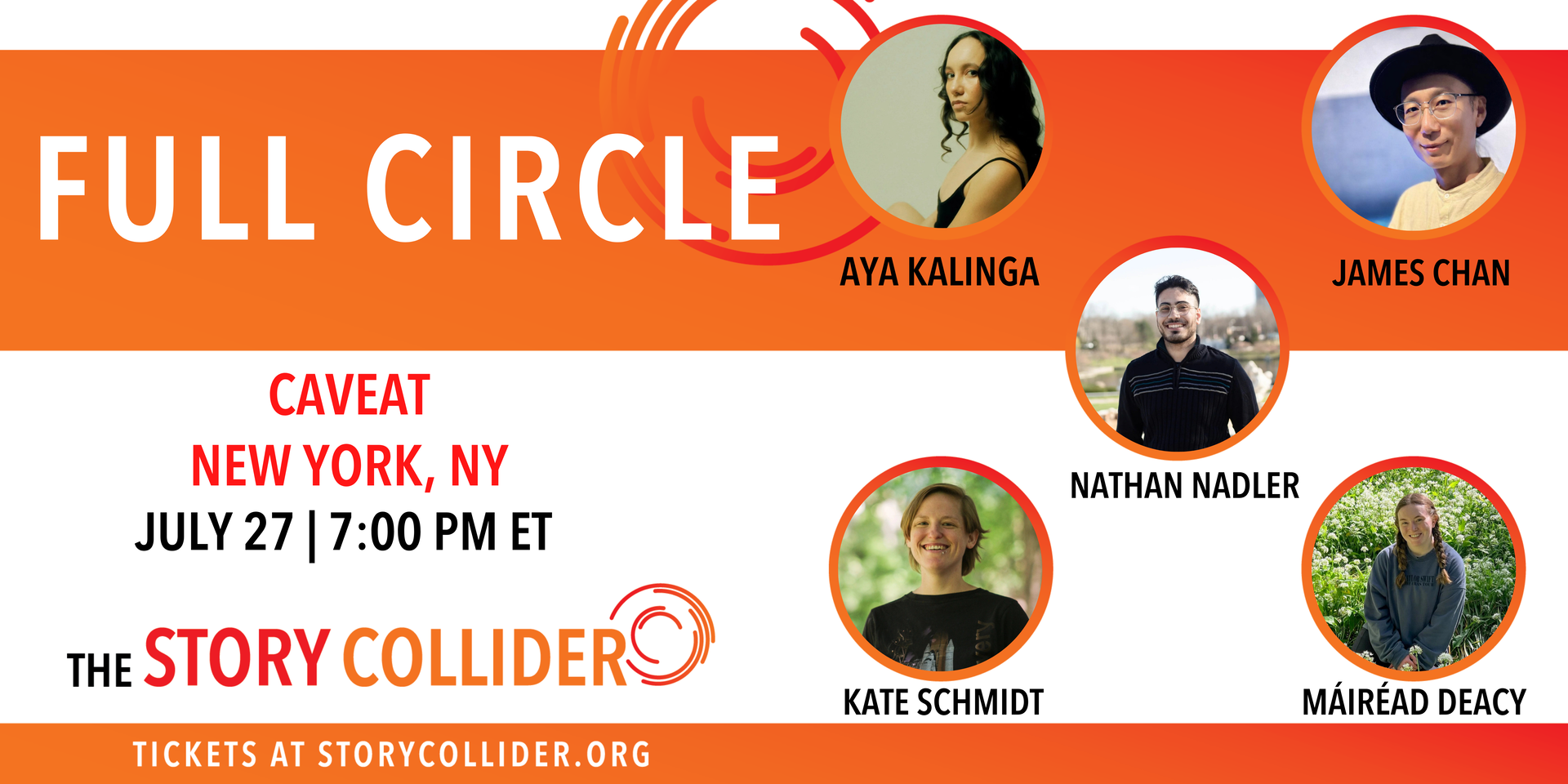 The Story Collider: Full Circle at Caveat