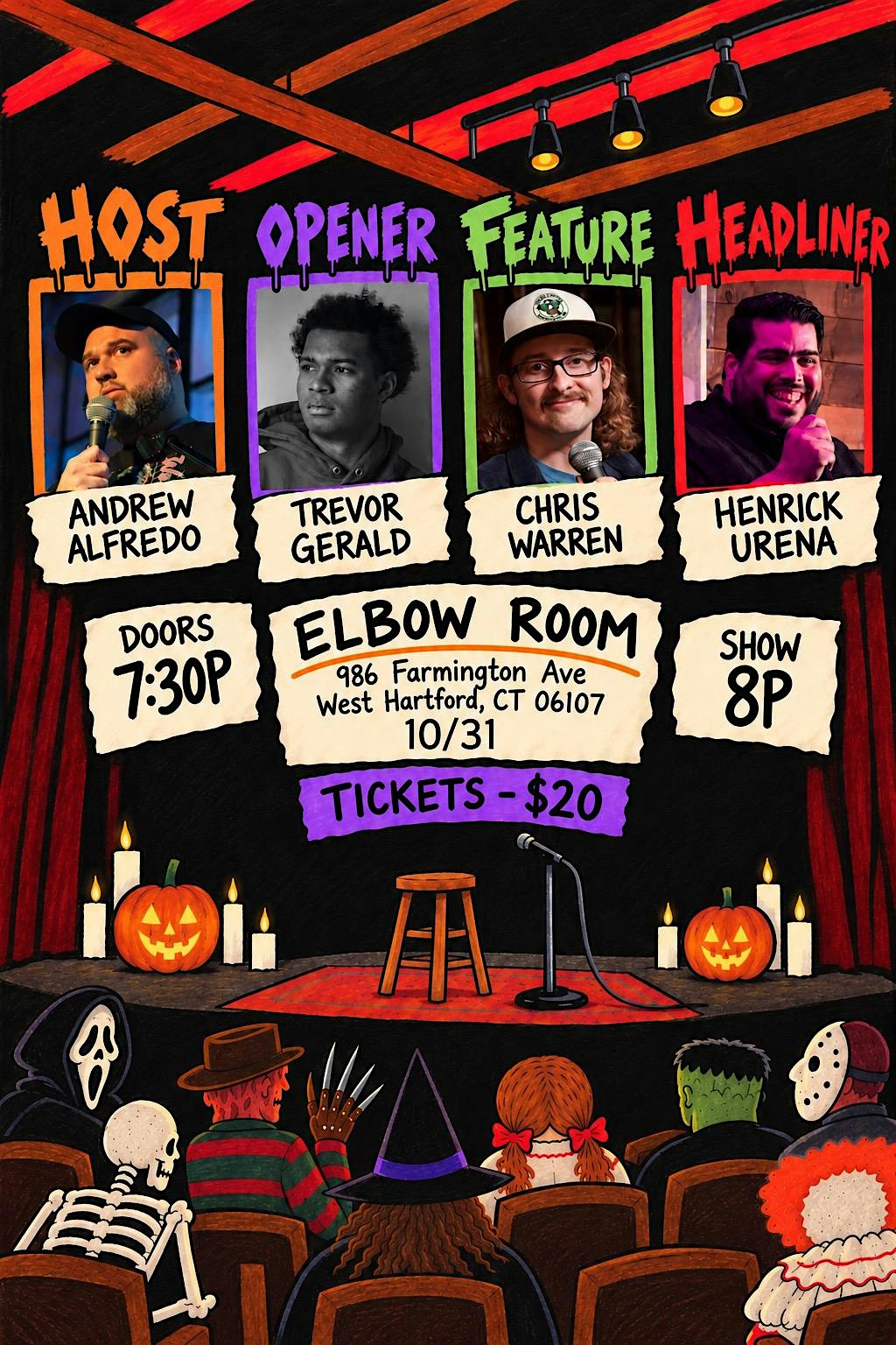Stand-up Comedy at the Elbow Room at Elbow Room Comedy Club