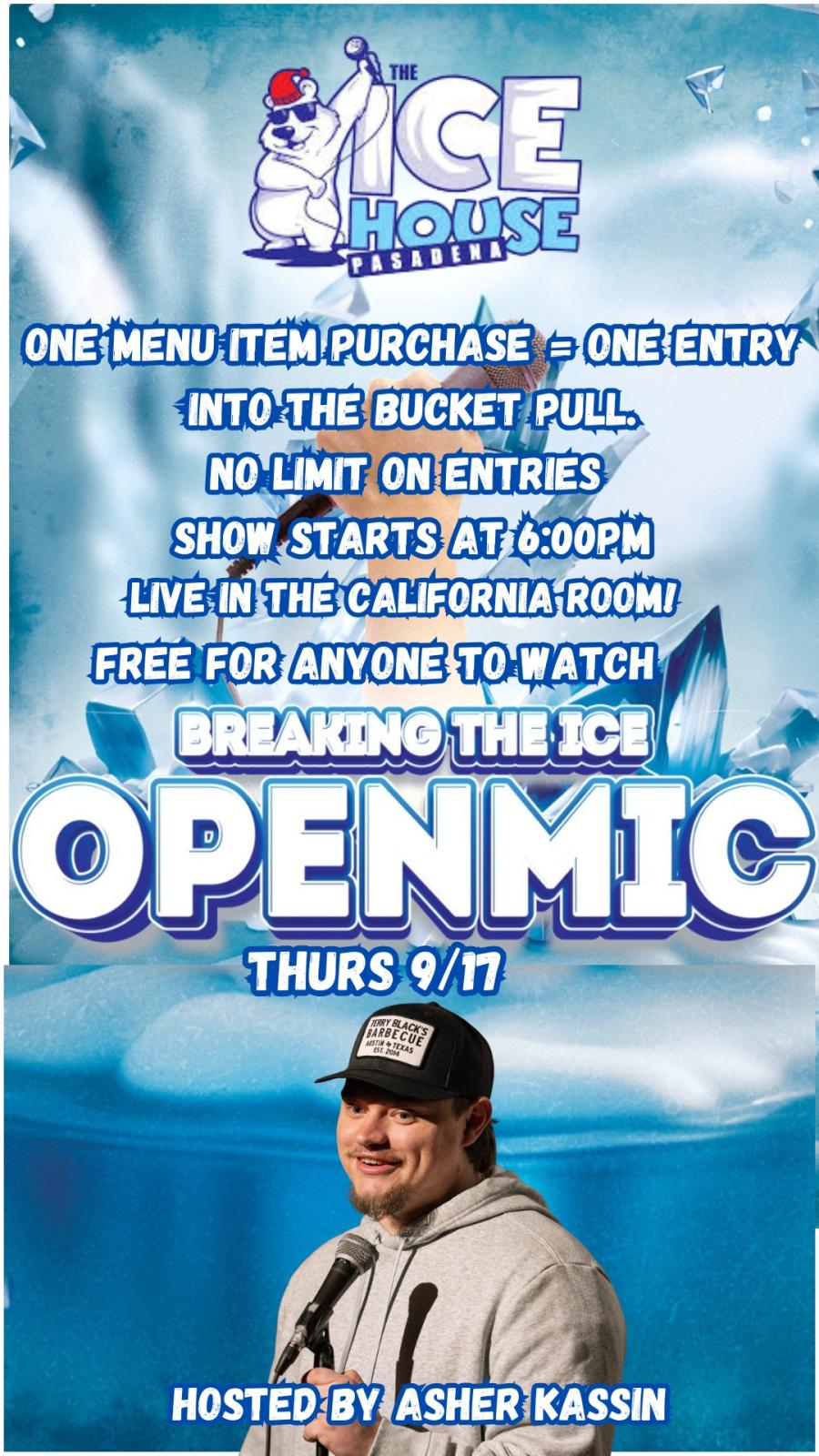 Breaking the Ice Open Mic