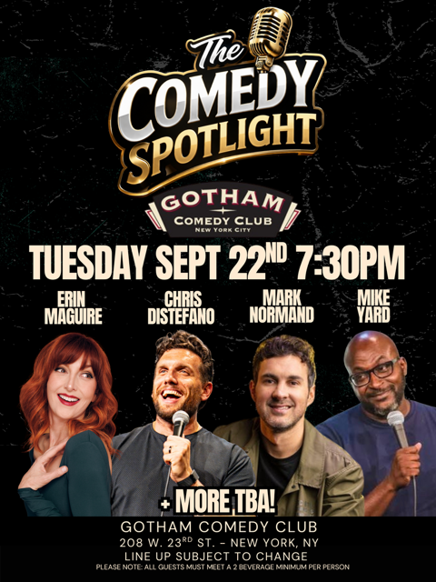 The Comedy Spotlight at Gotham Comedy Club