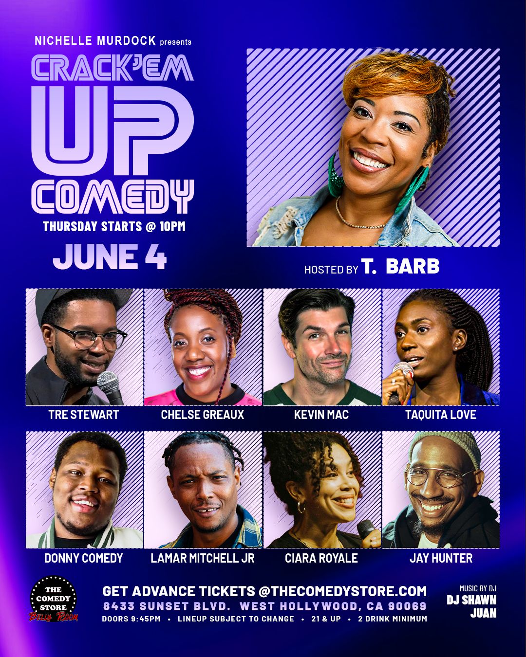 Crack'Em Up Thursdays at The Comedy Store