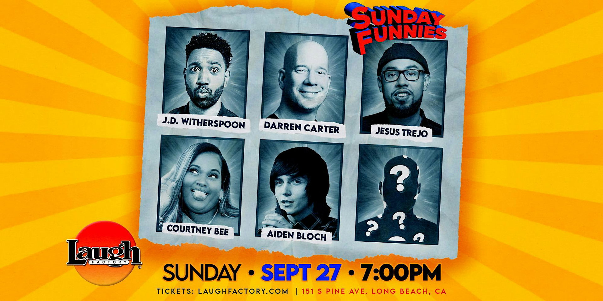 Sunday Funnies at The Laugh Factory Long Beach