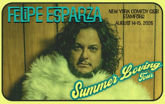 Felipe Esparza at New York Comedy Club Stamford