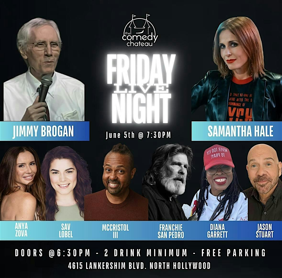 Friday Night Live at The Comedy Chateau
