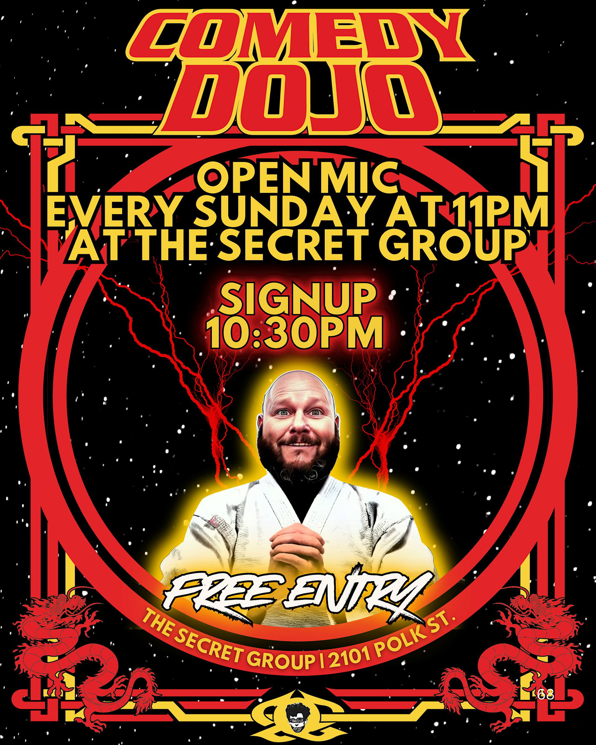 Comedy Dojo at The Secret Group