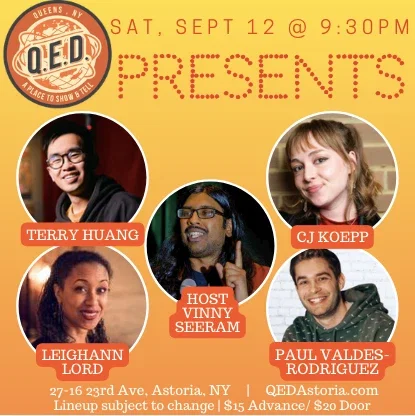 QED Presents at Q.E.D. Astoria