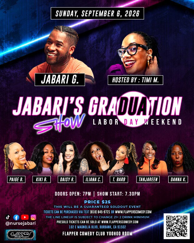 Jabari’s Graduation Show at Flappers