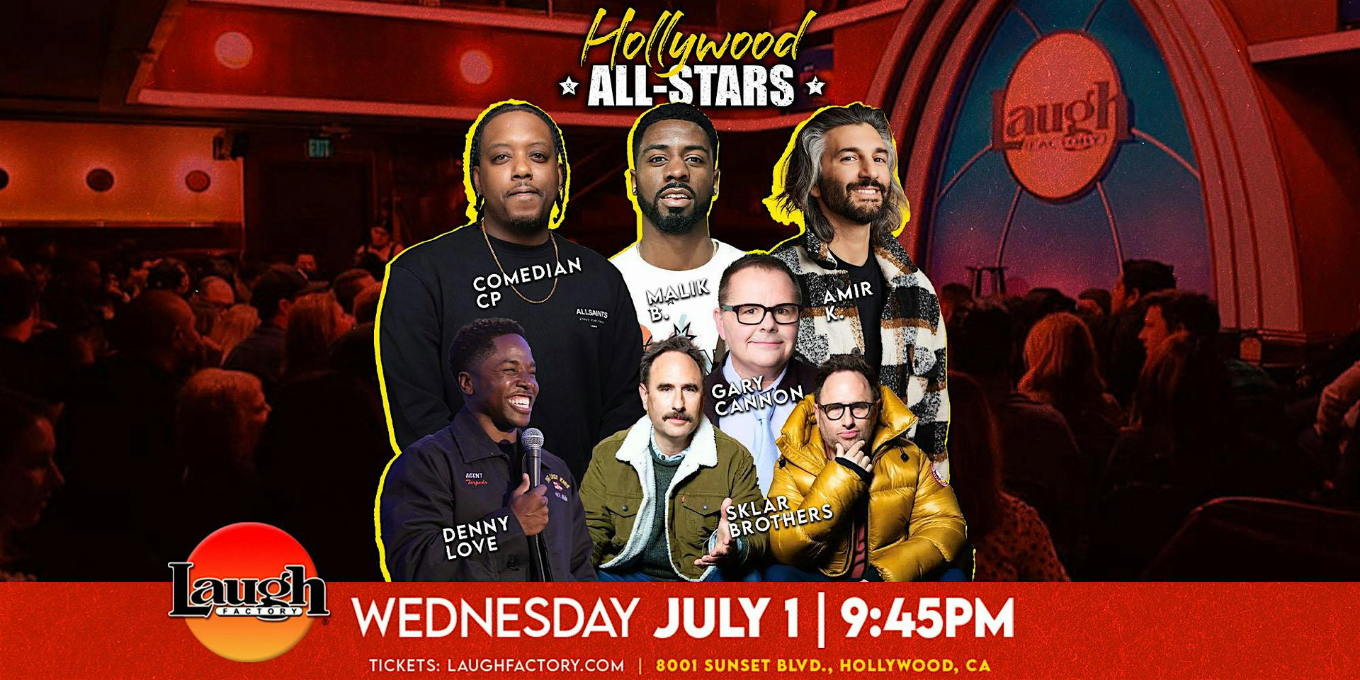 Hollywood All-Stars at The Laugh Factory Hollywood