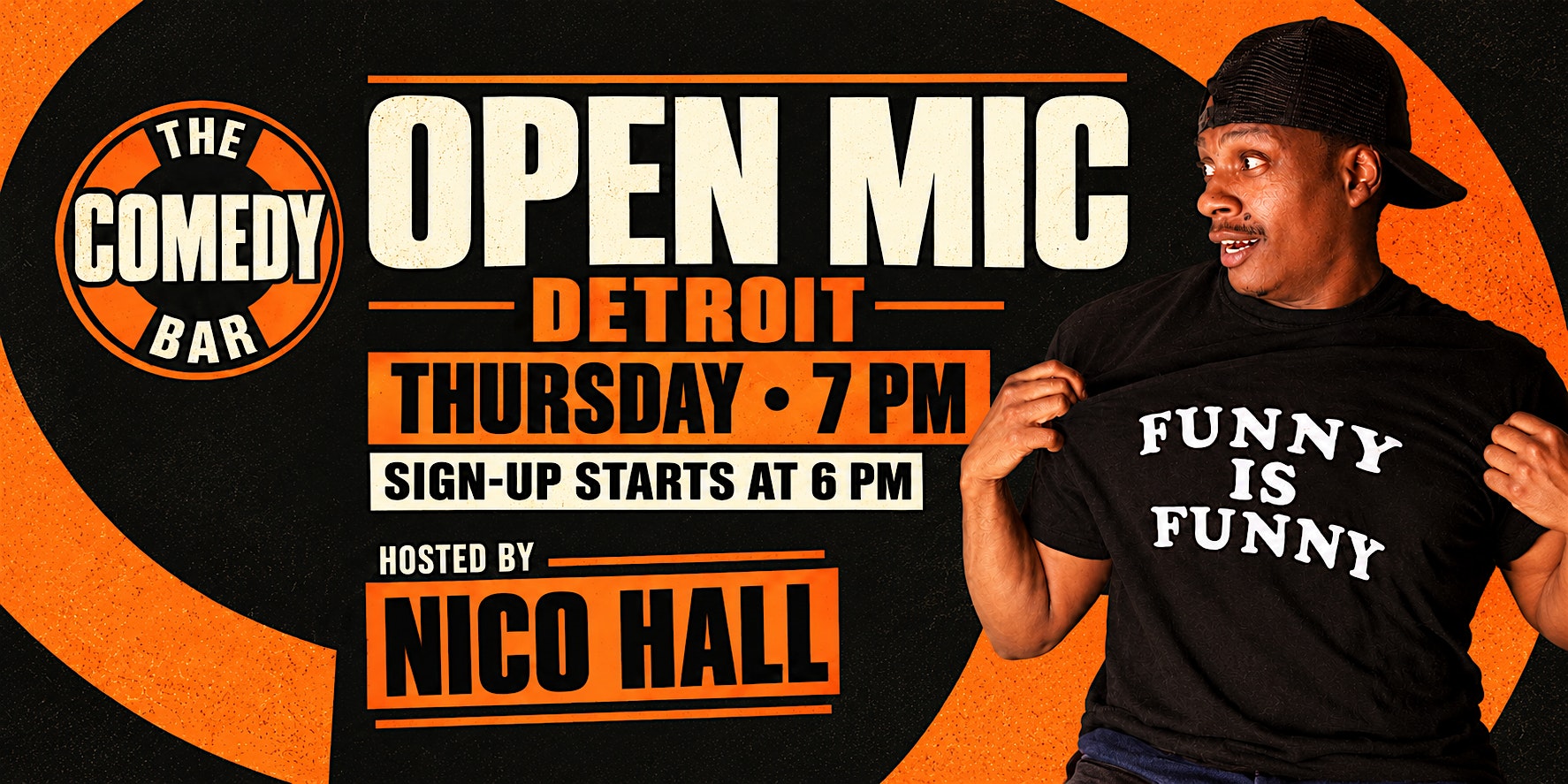 Detroit's Best Open Mic at The Comedy Bar - Detroit
