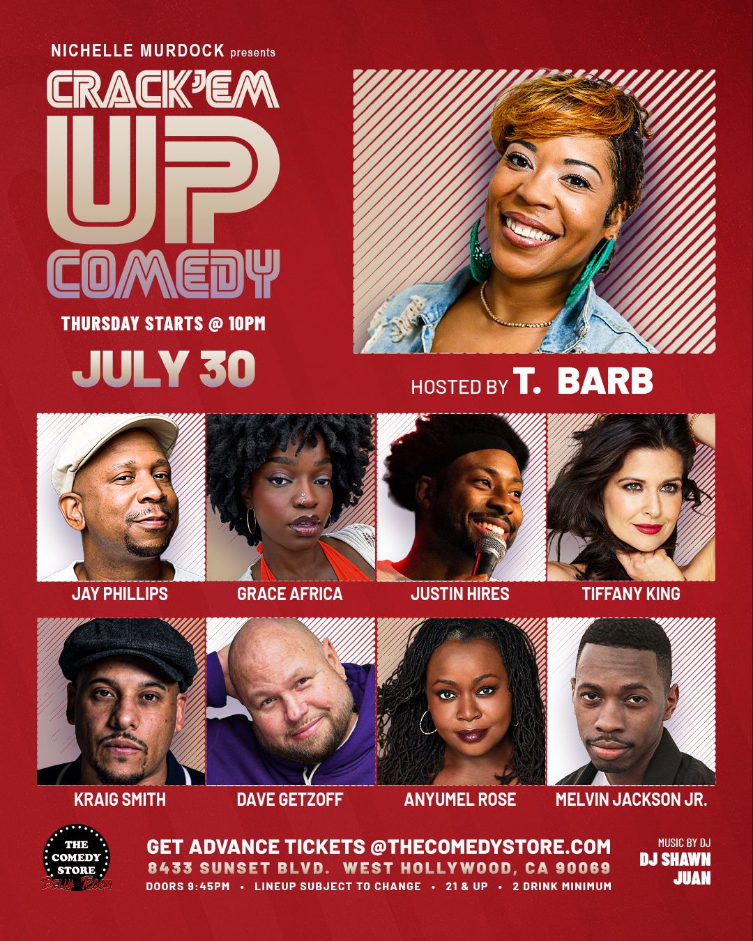 Crack'Em Up Thursdays at The Comedy Store