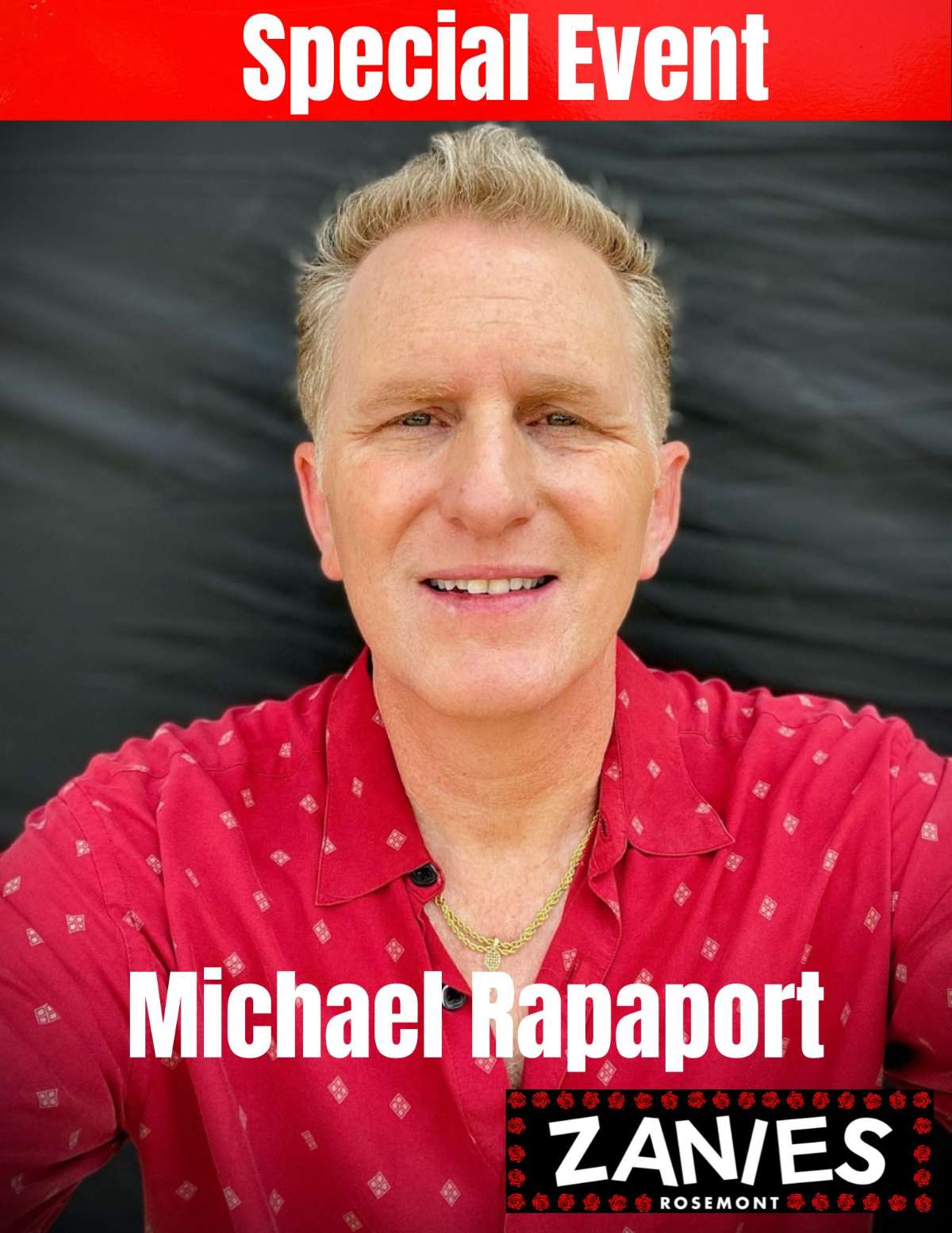 Michael Rapaport at Zanies Comedy Club Rosemont