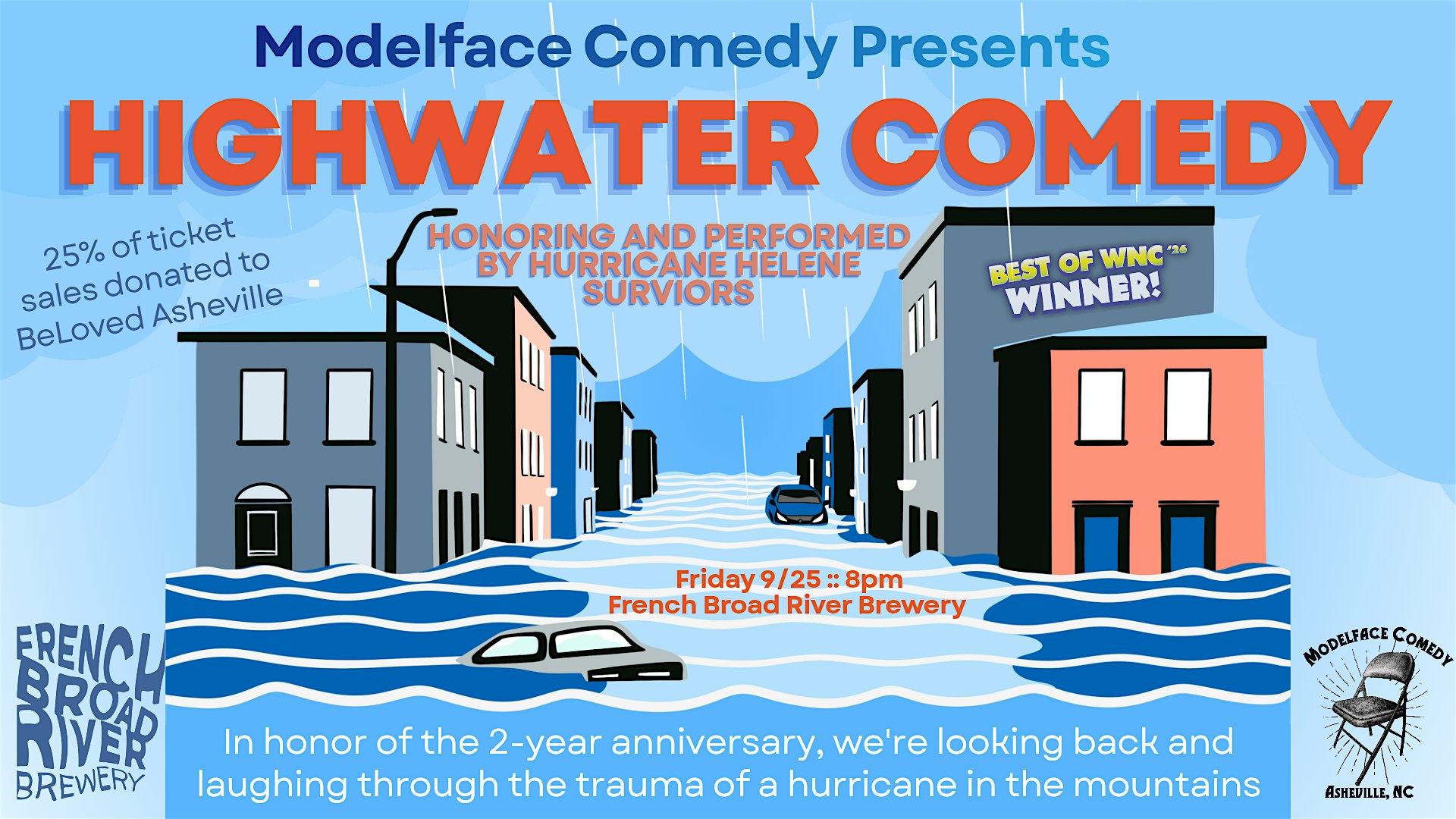 Highwater Comedy at Modelface Comedy