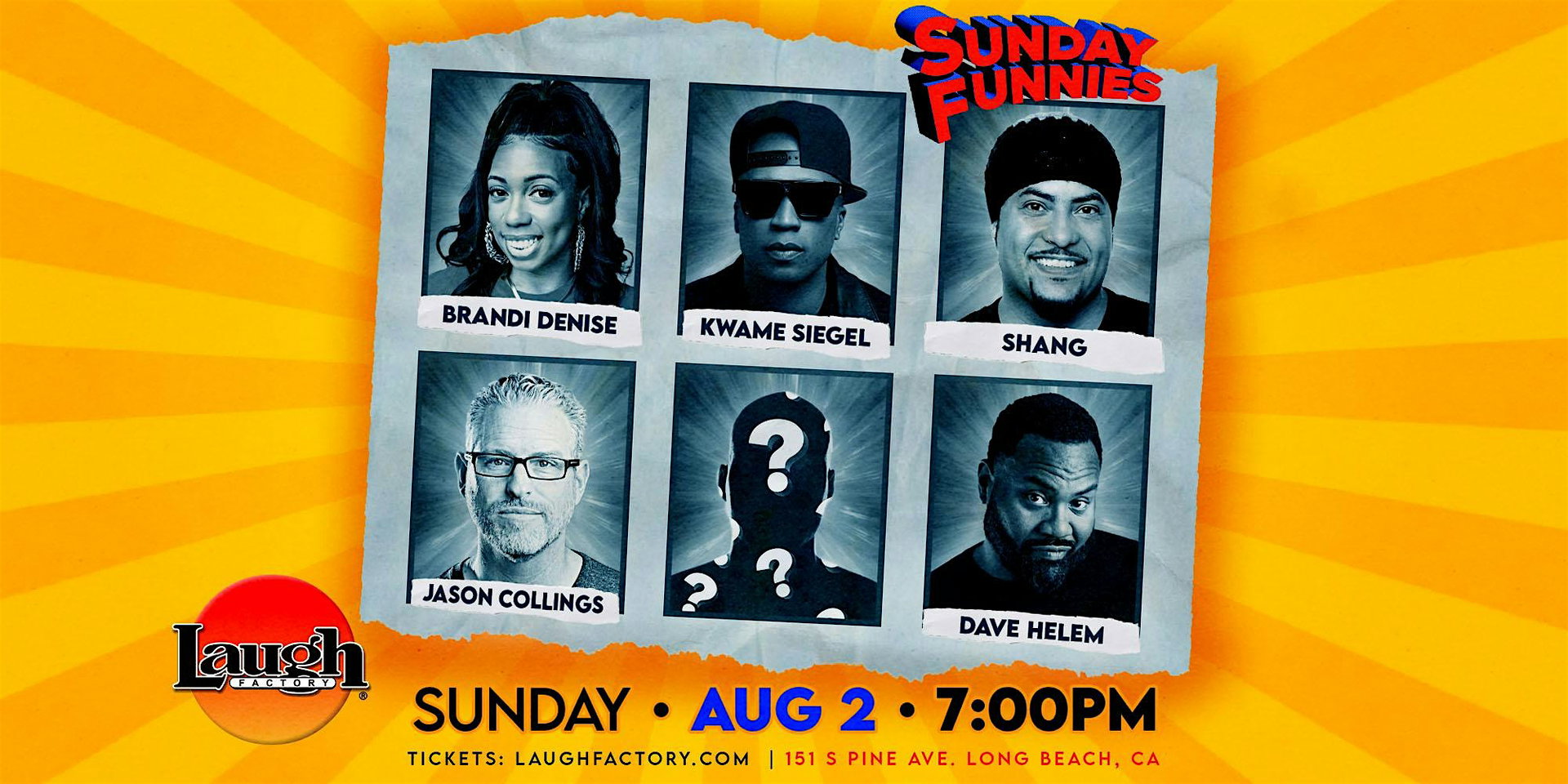Sunday Funnies at The Laugh Factory Long Beach