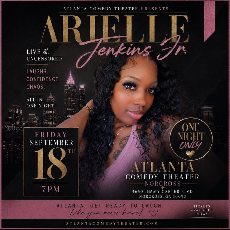 Arielle Jenkins at Atlanta Comedy Theater Norcross