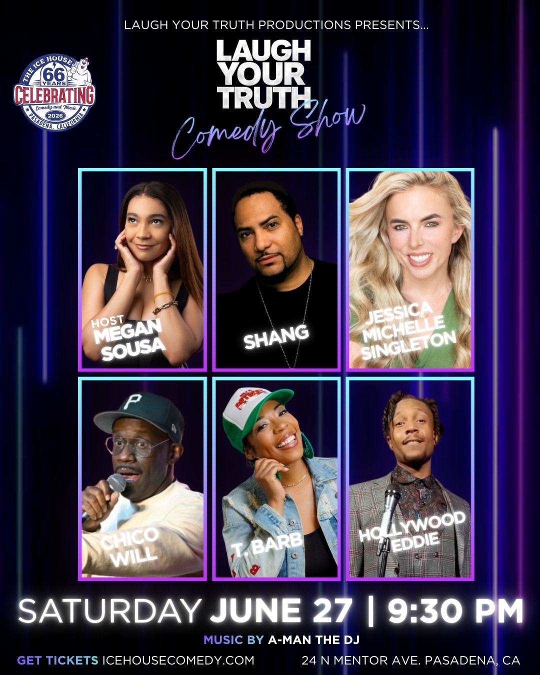 Laugh Your Truth Comedy Show at The Ice House