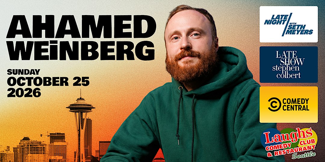 Ahamed Weinberg at Laughs Comedy Club