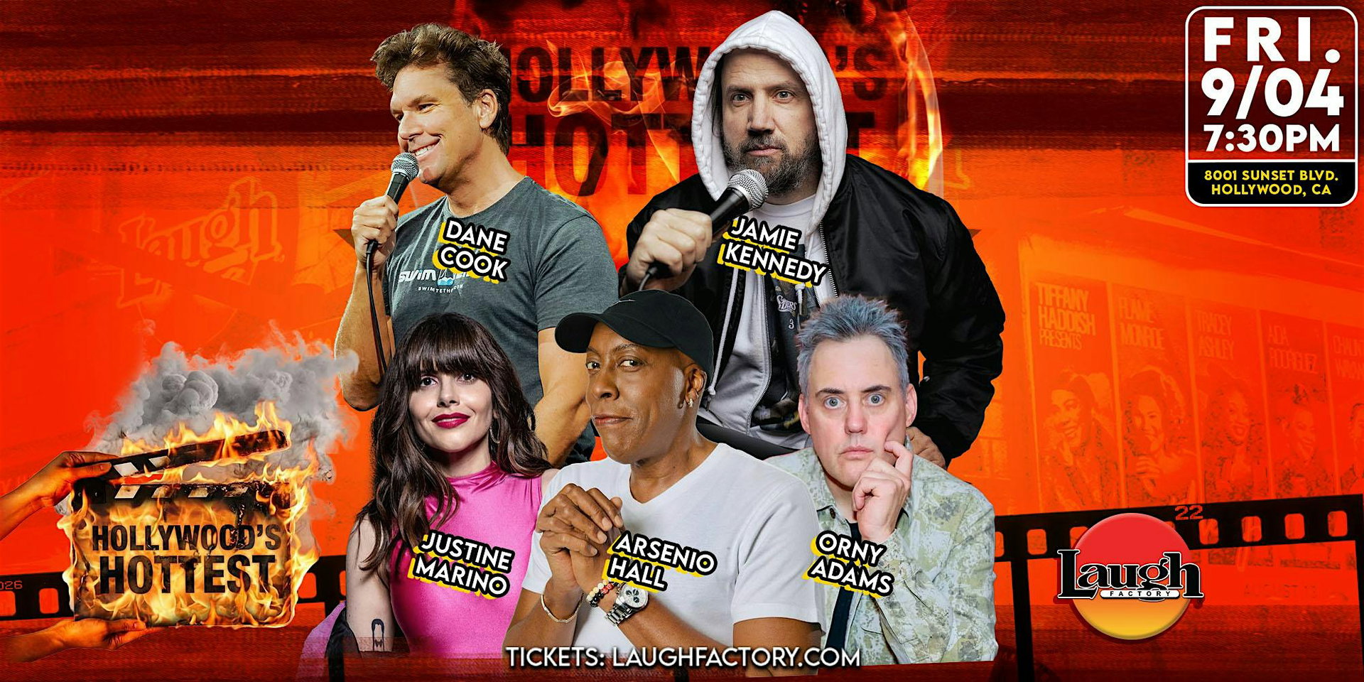 Hollywood's Hottest at The Laugh Factory Hollywood