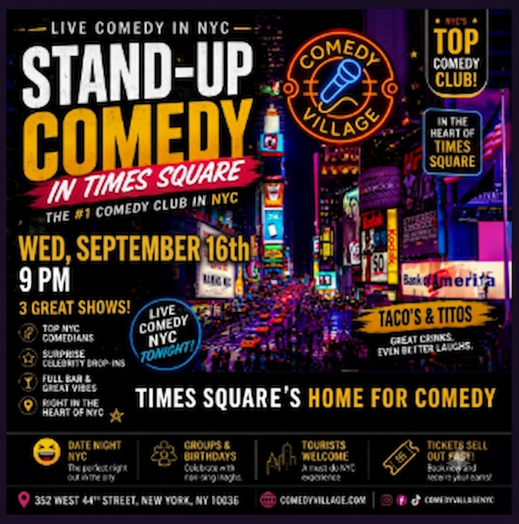 Times Square Comedy at Comedy Village