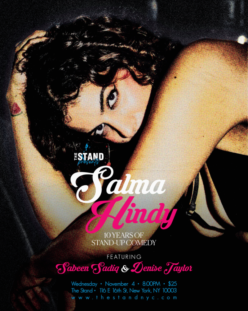 Salma Hindy: 10 Years of Stand-Up Comedy at The Stand NYC
