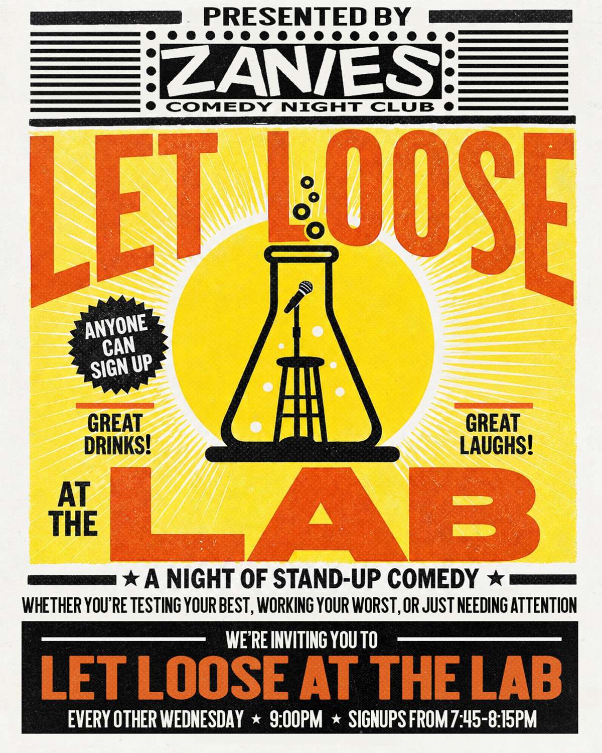 Let Loose at The Lab at Zanies Comedy Club Nashville