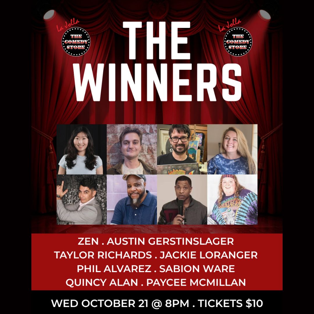 The Winners at The Comedy Store La Jolla